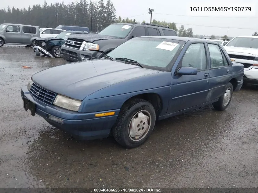 1995 Chevrolet Corsica VIN: 1G1LD55M6SY190779 Lot: 40486625