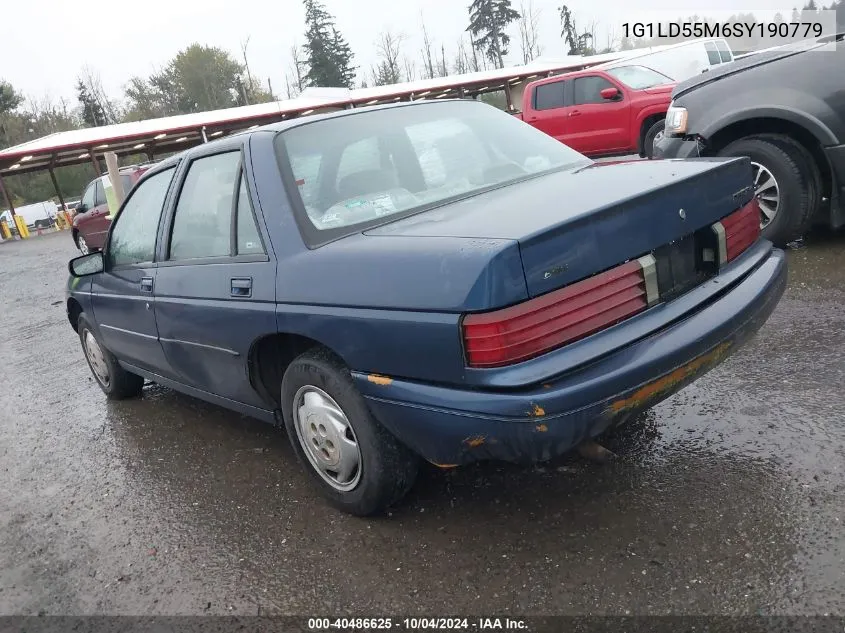 1995 Chevrolet Corsica VIN: 1G1LD55M6SY190779 Lot: 40486625