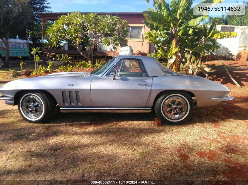 1965 Chevrolet Corvette VIN: 194675S114632 Lot: 40502411