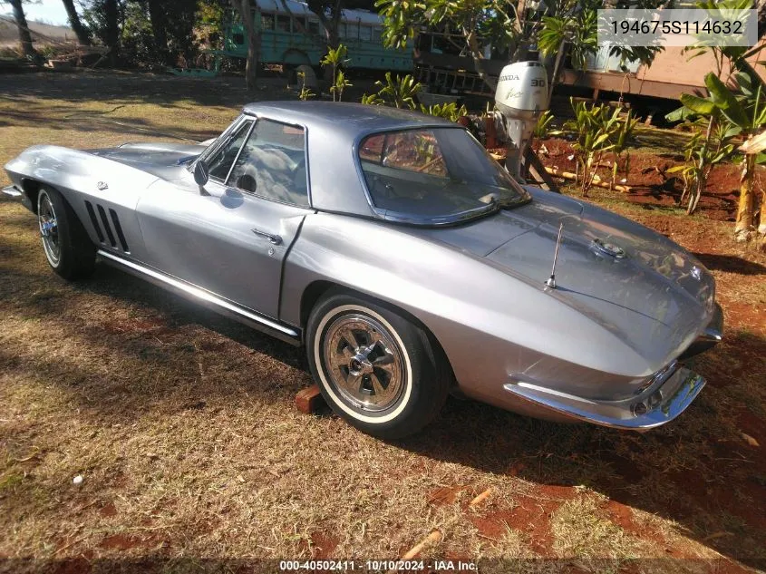 1965 Chevrolet Corvette VIN: 194675S114632 Lot: 40502411