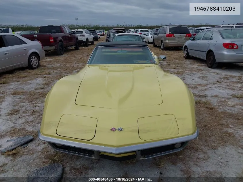 194678S410203 1968 Chevrolet Corvette