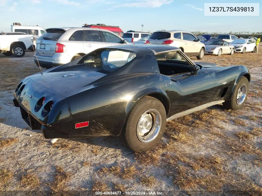 1976 Chevrolet Corvette VIN: 1Z37L7S439813 Lot: 40694677