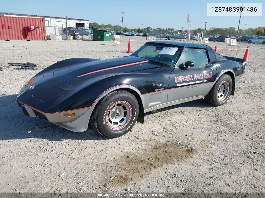 1978 Chevrolet Corvette VIN: 1Z8748S901486 Lot: 40537617