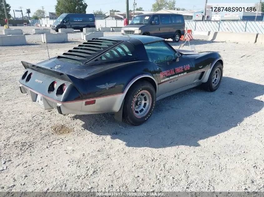 1978 Chevrolet Corvette VIN: 1Z8748S901486 Lot: 40537617