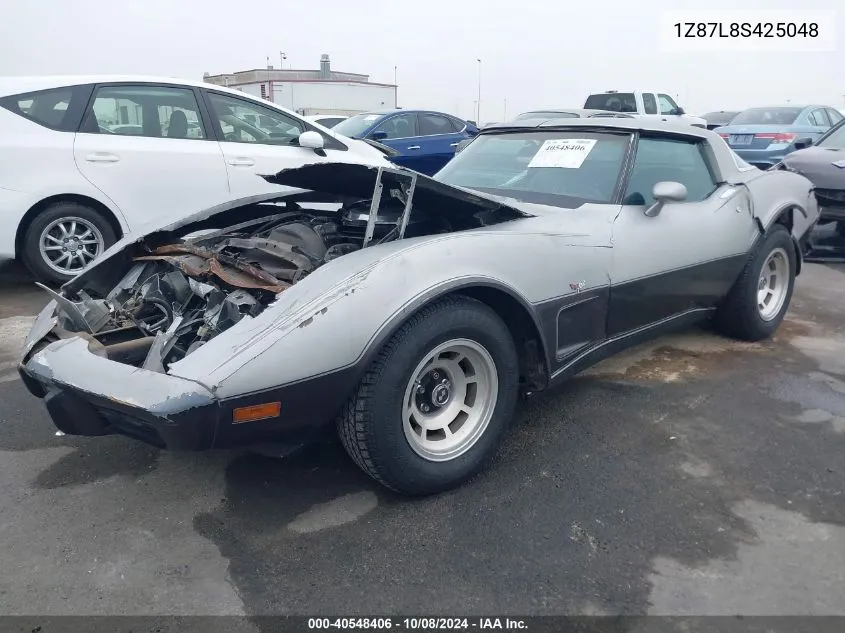 1978 Chevrolet Corvette VIN: 1Z87L8S425048 Lot: 40548406