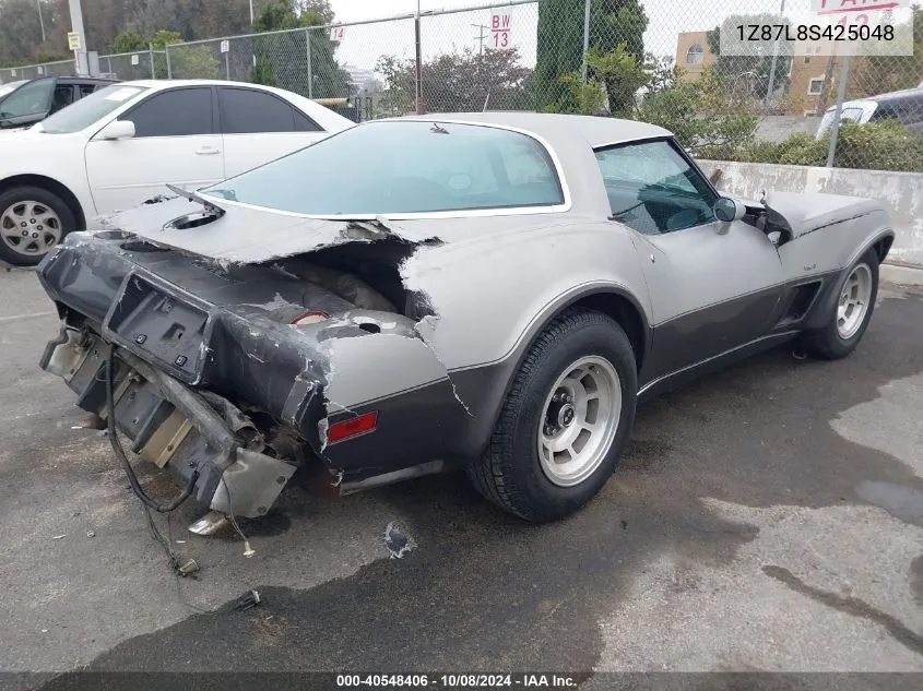 1978 Chevrolet Corvette VIN: 1Z87L8S425048 Lot: 40548406