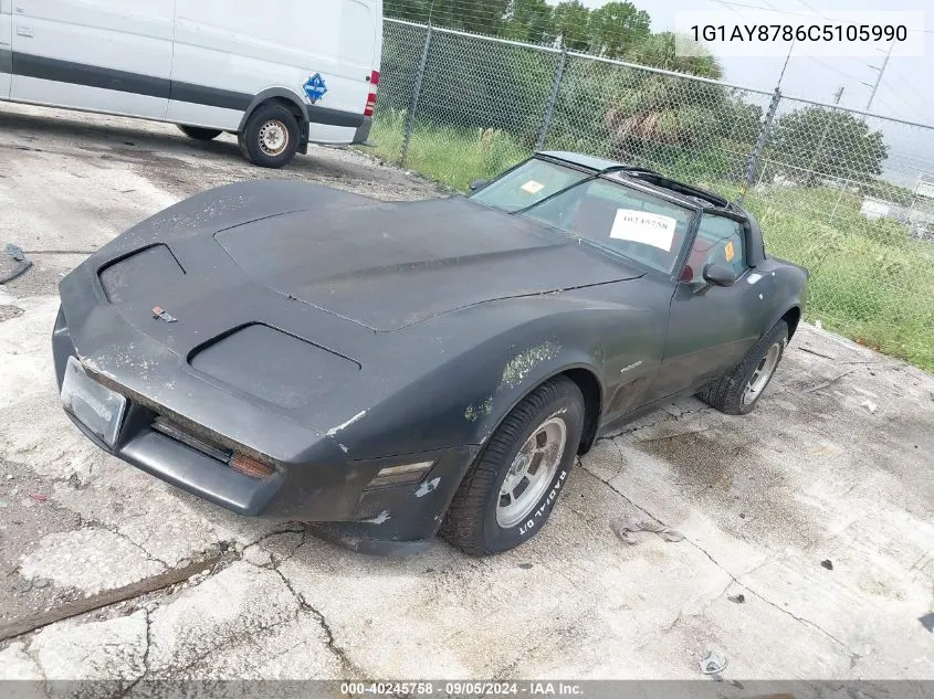 1982 Chevrolet Corvette VIN: 1G1AY8786C5105990 Lot: 40245758