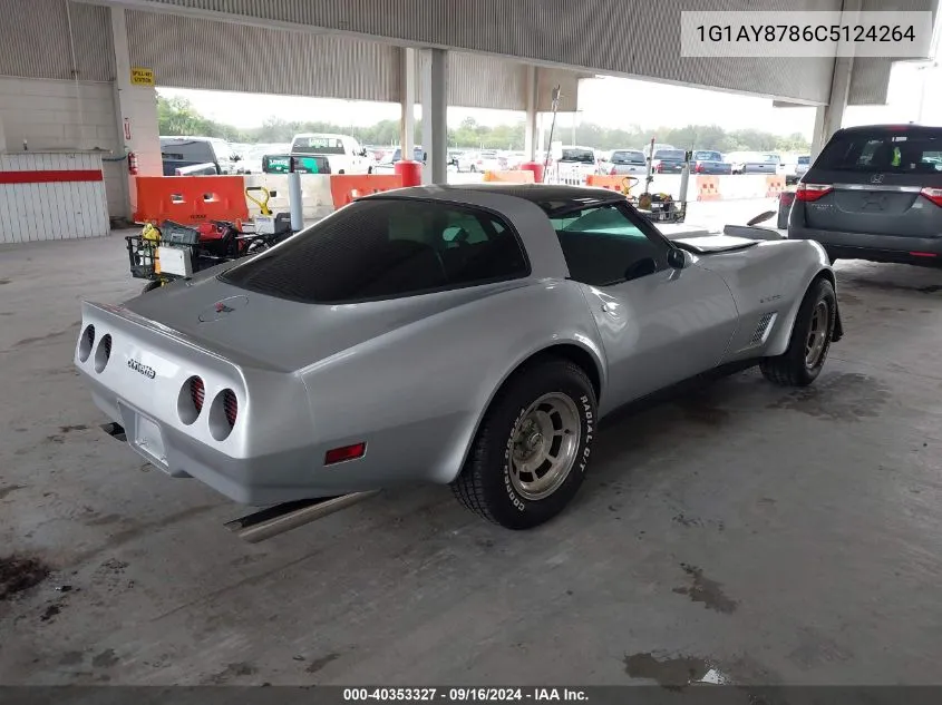 1982 Chevrolet Corvette VIN: 1G1AY8786C5124264 Lot: 40353327