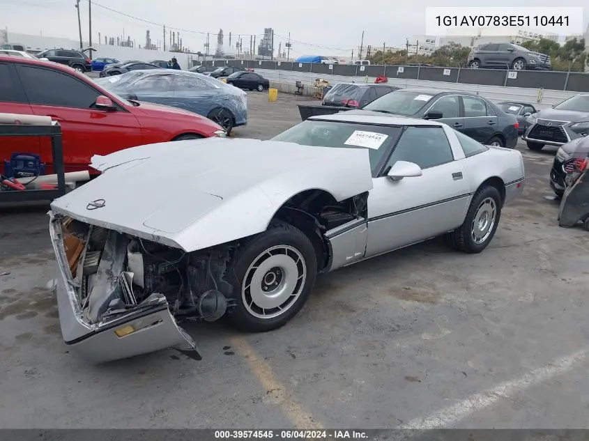 1984 Chevrolet Corvette VIN: 1G1AY0783E5110441 Lot: 39574545