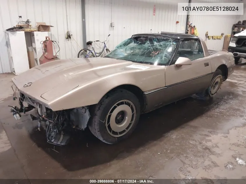 1984 Chevrolet Corvette VIN: 1G1AY0780E5128024 Lot: 39888806