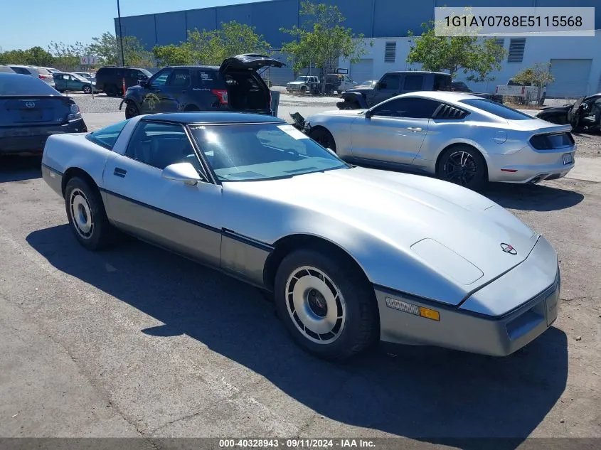 1984 Chevrolet Corvette VIN: 1G1AY0788E5115568 Lot: 40328943