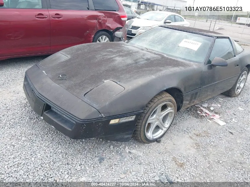 1984 Chevrolet Corvette VIN: 1G1AY0786E5103323 Lot: 40424227