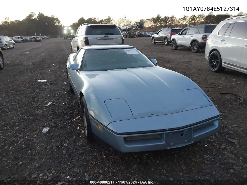 1984 Chevrolet Corvette VIN: 1G1AY0784E5127314 Lot: 40806217