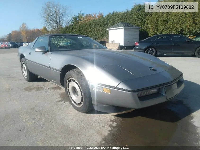 1985 Chevrolet Corvette VIN: 1G1YY0789F5109682 Lot: 12134909