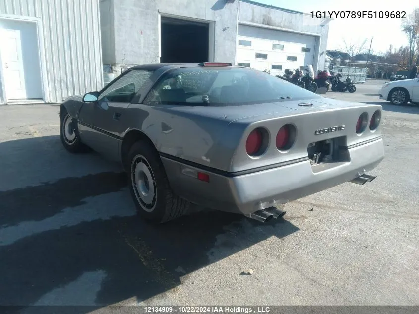 1985 Chevrolet Corvette VIN: 1G1YY0789F5109682 Lot: 12134909