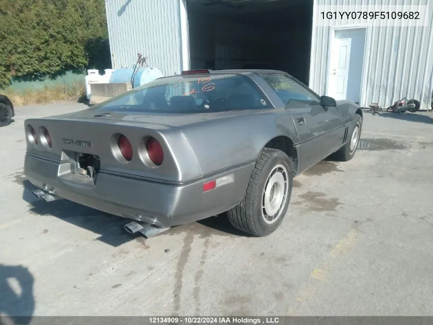 1985 Chevrolet Corvette VIN: 1G1YY0789F5109682 Lot: 12134909