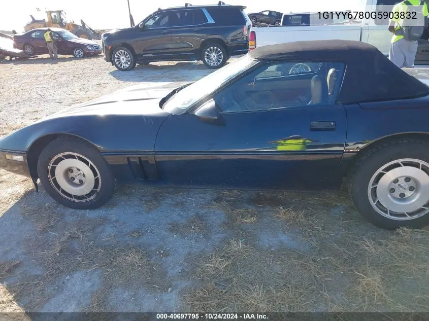 1G1YY6780G5903832 1986 Chevrolet Corvette