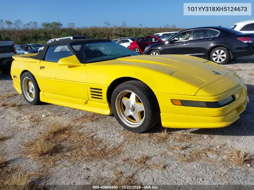 1987 Chevrolet Corvette VIN: 1G1YY318XH5124673 Lot: 40656880