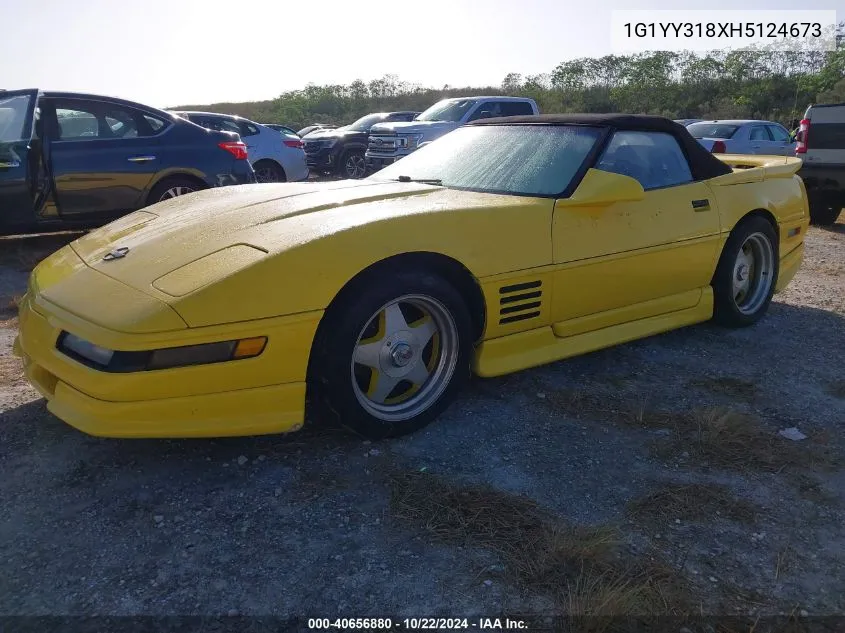 1987 Chevrolet Corvette VIN: 1G1YY318XH5124673 Lot: 40656880