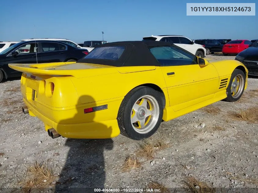 1987 Chevrolet Corvette VIN: 1G1YY318XH5124673 Lot: 40656880