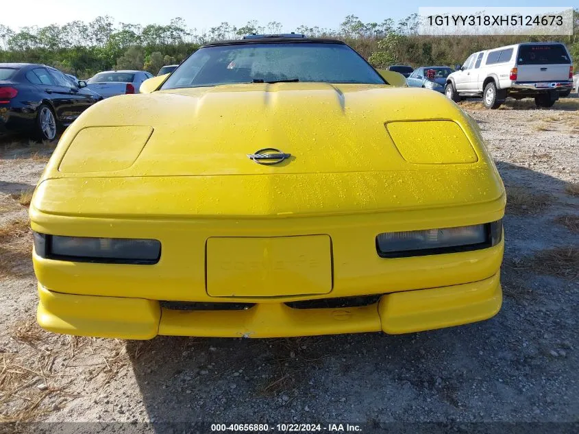 1987 Chevrolet Corvette VIN: 1G1YY318XH5124673 Lot: 40656880