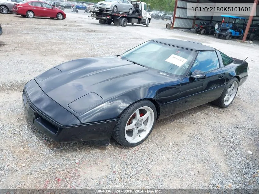 1G1YY2180K5101601 1989 Chevrolet Corvette