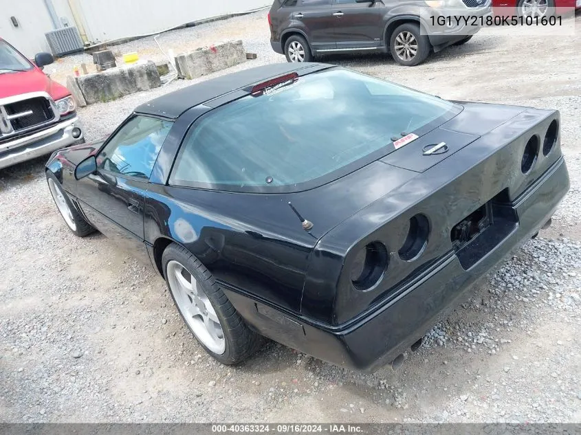 1989 Chevrolet Corvette VIN: 1G1YY2180K5101601 Lot: 40363324