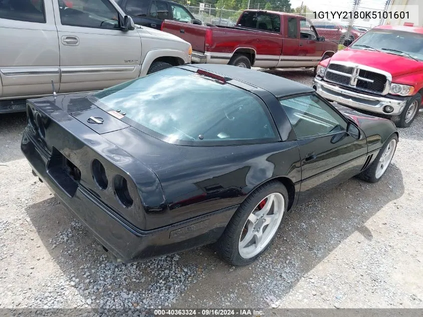 1989 Chevrolet Corvette VIN: 1G1YY2180K5101601 Lot: 40363324