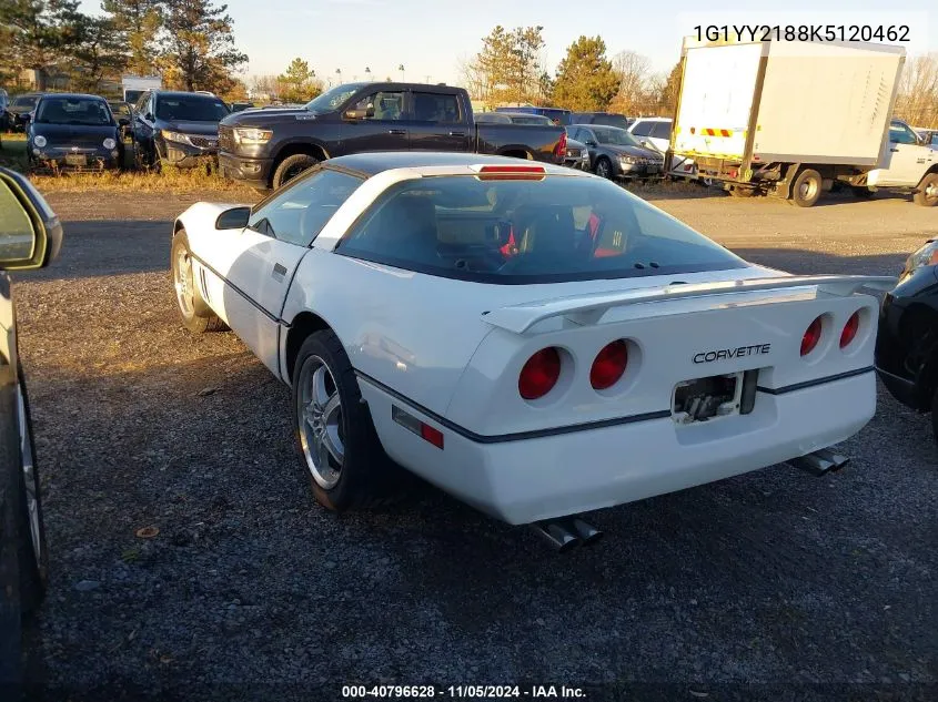 1989 Chevrolet Corvette VIN: 1G1YY2188K5120462 Lot: 40796628