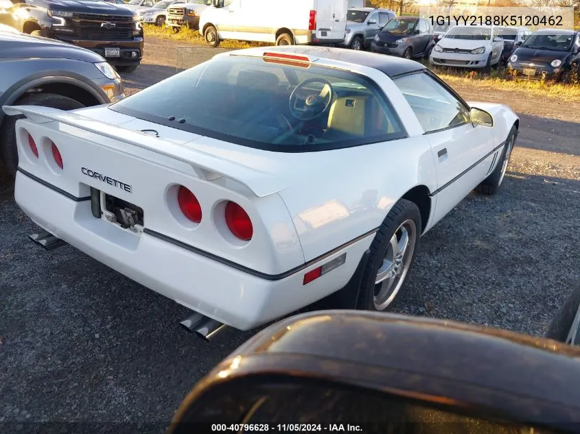 1989 Chevrolet Corvette VIN: 1G1YY2188K5120462 Lot: 40796628