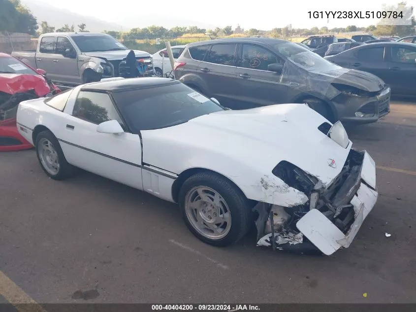 1990 Chevrolet Corvette VIN: 1G1YY238XL5109784 Lot: 40404200