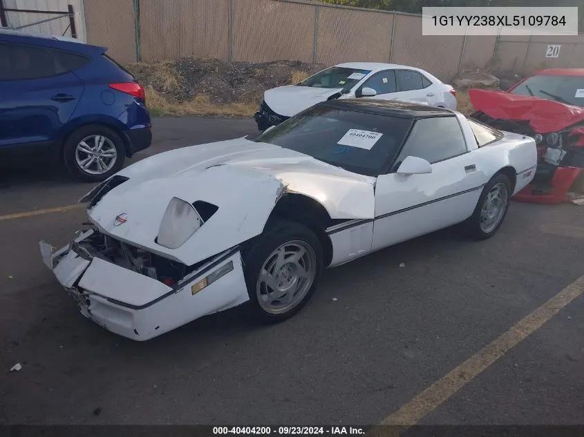 1990 Chevrolet Corvette VIN: 1G1YY238XL5109784 Lot: 40404200