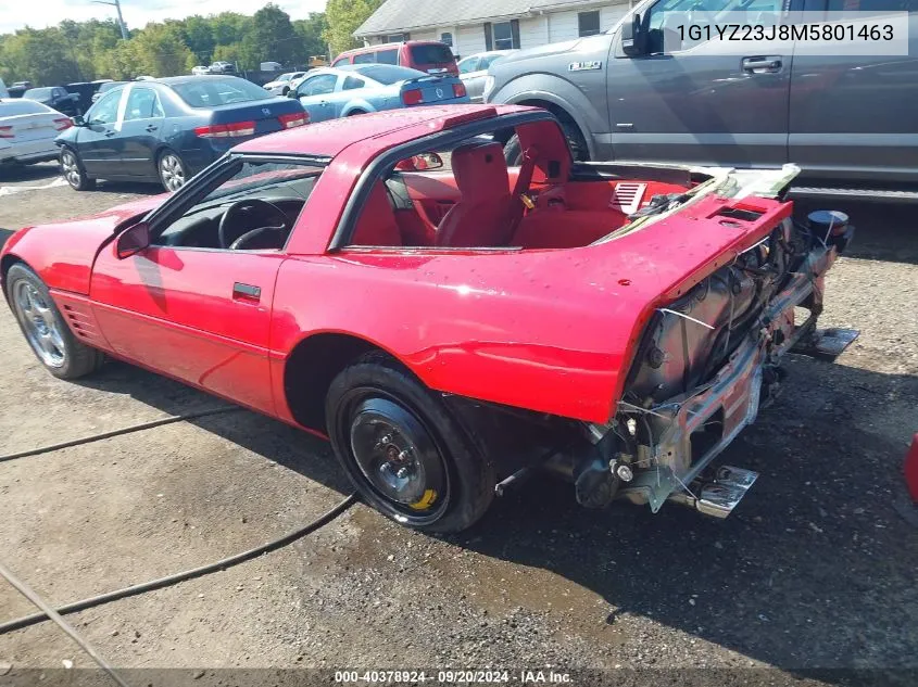 1991 Chevrolet Corvette Zr-1 VIN: 1G1YZ23J8M5801463 Lot: 40378924