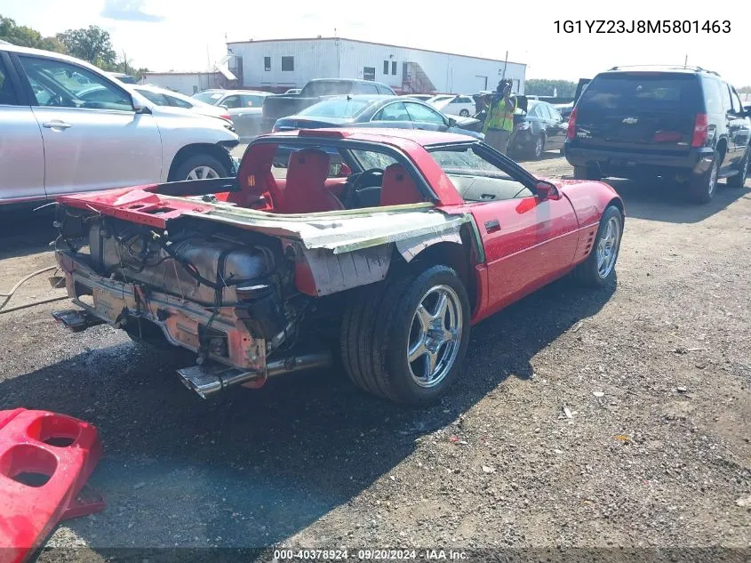 1991 Chevrolet Corvette Zr-1 VIN: 1G1YZ23J8M5801463 Lot: 40378924