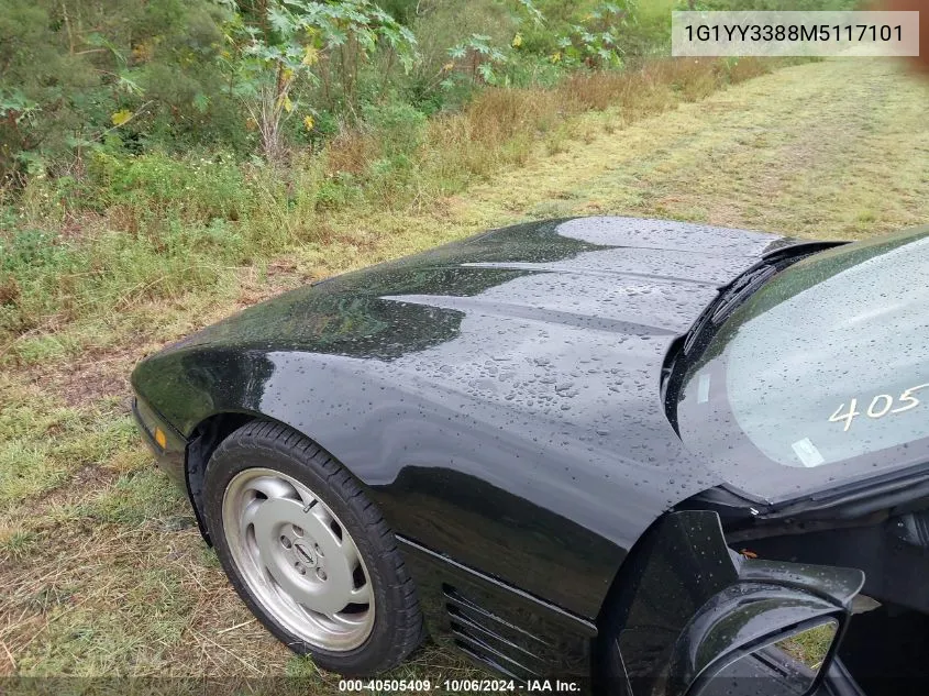 1G1YY3388M5117101 1991 Chevrolet Corvette