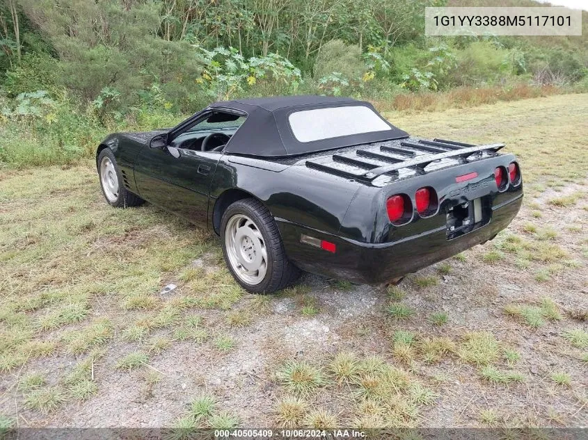 1G1YY3388M5117101 1991 Chevrolet Corvette