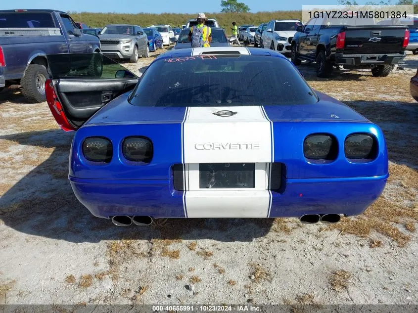 1991 Chevrolet Corvette Zr-1 VIN: 1G1YZ23J1M5801384 Lot: 40655991