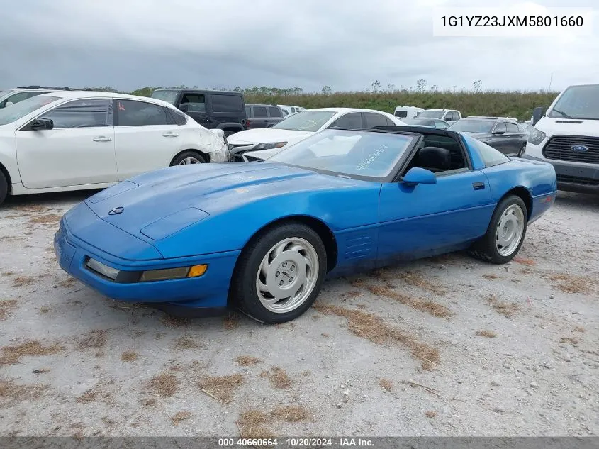 1991 Chevrolet Corvette Zr-1 VIN: 1G1YZ23JXM5801660 Lot: 40660664