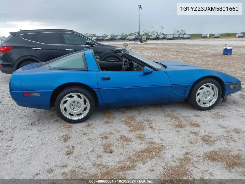 1991 Chevrolet Corvette Zr-1 VIN: 1G1YZ23JXM5801660 Lot: 40660664