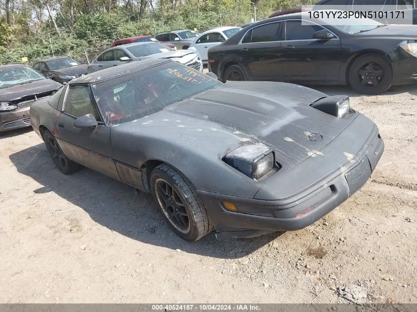 1992 Chevrolet Corvette VIN: 1G1YY23P0N5101171 Lot: 40524187