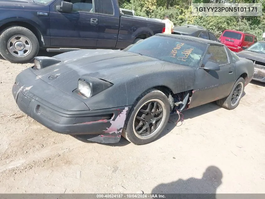 1992 Chevrolet Corvette VIN: 1G1YY23P0N5101171 Lot: 40524187