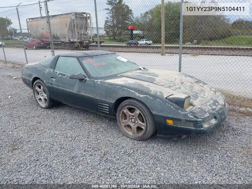 1992 Chevrolet Corvette VIN: 1G1YY23P9N5104411 Lot: 40561394