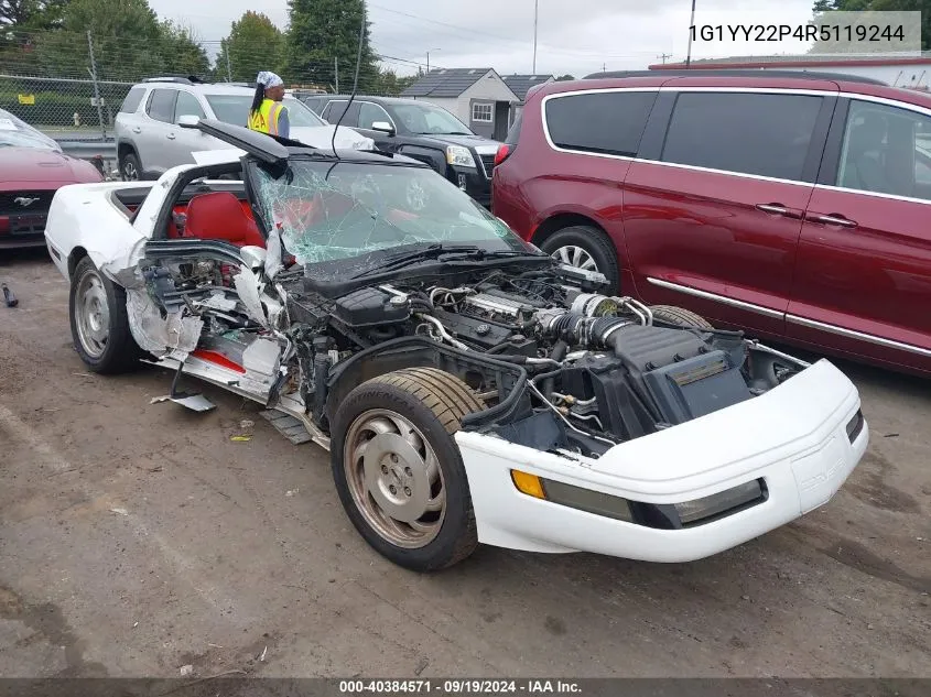 1994 Chevrolet Corvette VIN: 1G1YY22P4R5119244 Lot: 40384571