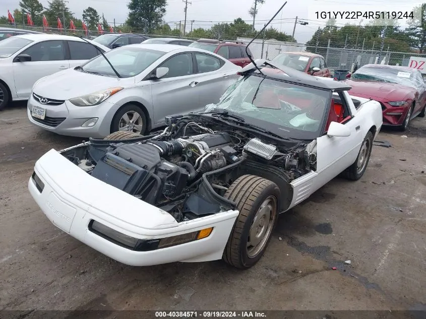 1994 Chevrolet Corvette VIN: 1G1YY22P4R5119244 Lot: 40384571