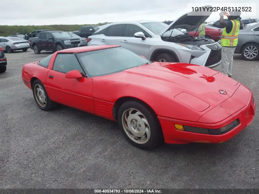 1994 Chevrolet Corvette VIN: 1G1YY22P4R5112522 Lot: 40534793