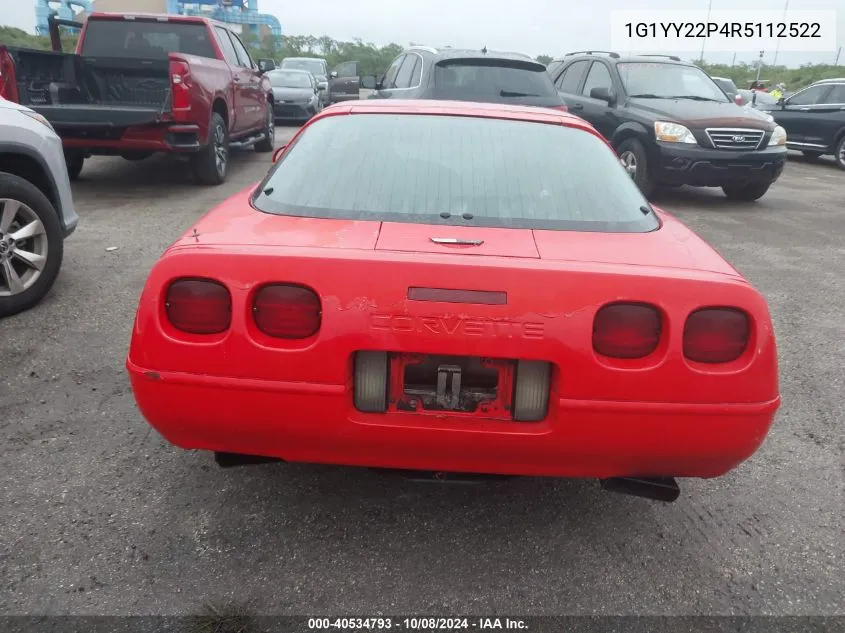 1G1YY22P4R5112522 1994 Chevrolet Corvette