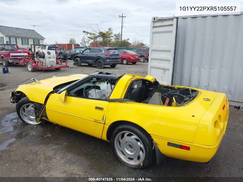 1994 Chevrolet Corvette VIN: 1G1YY22PXR5105557 Lot: 40747935