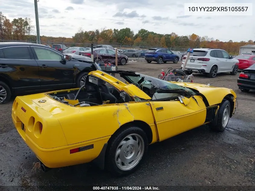 1994 Chevrolet Corvette VIN: 1G1YY22PXR5105557 Lot: 40747935