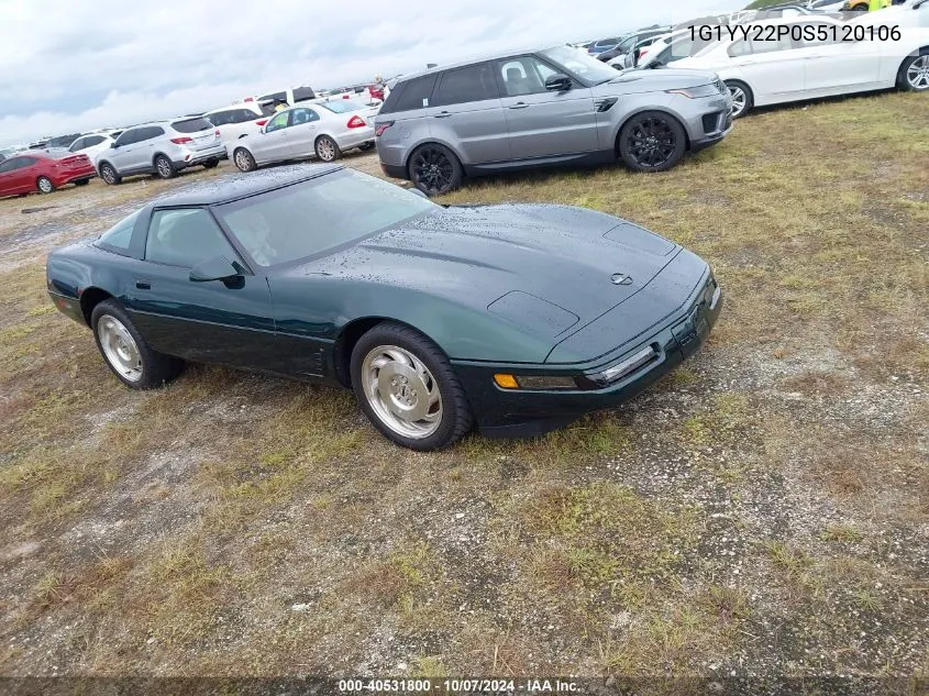 1G1YY22P0S5120106 1995 Chevrolet Corvette