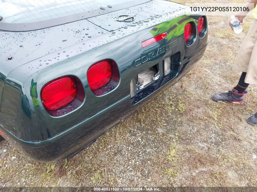 1G1YY22P0S5120106 1995 Chevrolet Corvette